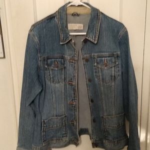 Eddie Bauer jean jacket - XL